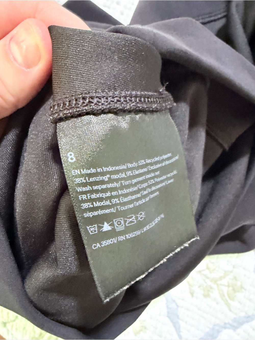 lululemon athletica Charcoal Boxy Crew Sweatshirt - Picture 4 of 4